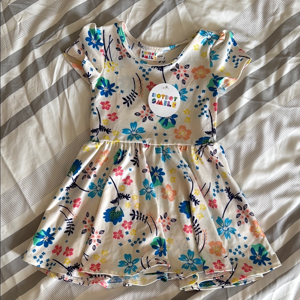 Dot Dot Smile Short Sleeve Sundress